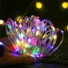20M 50M 100M PVC Christmas Garland Light Outdoor Plug In Christmas Tree Rope Fairy Light Waterproof Tube String Light