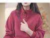 Women's 2025 Autumn/Winter Velvet Sweatshirt: Button Stand-Up Collar, Loose Fit, Plus Size, Fleece-Lined, Warm, Long-Sleeved Top