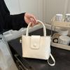 Premium bag women's 2025 new trendy Korean version fashion portable bucket bag summer casual shoulder messenger bag