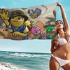Popular Game Peak Microfiber Microfiber Printed Beach Towel Mountain Climbing Yoga Beach Swimming Running Absorbent Soft Towel