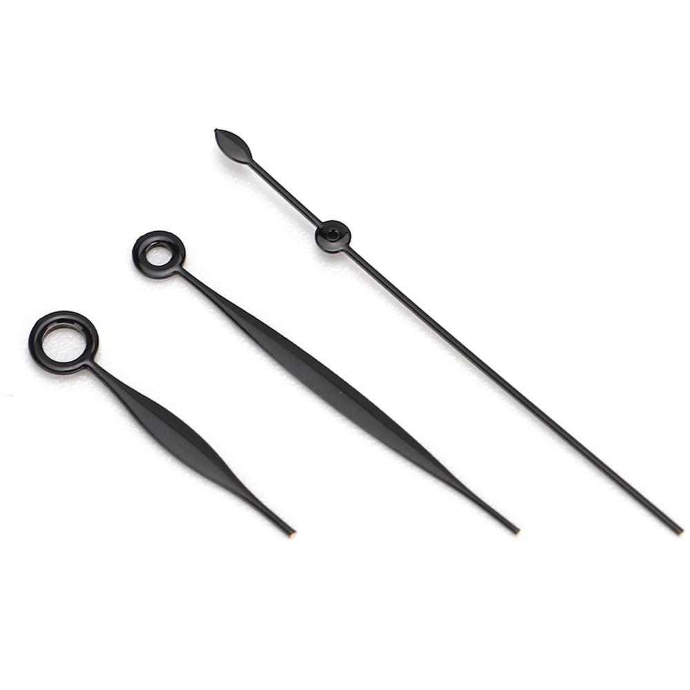 Metal Watch Hands Set Hour Hand Total Length 10.5mm Watch Needles For Watchmakers