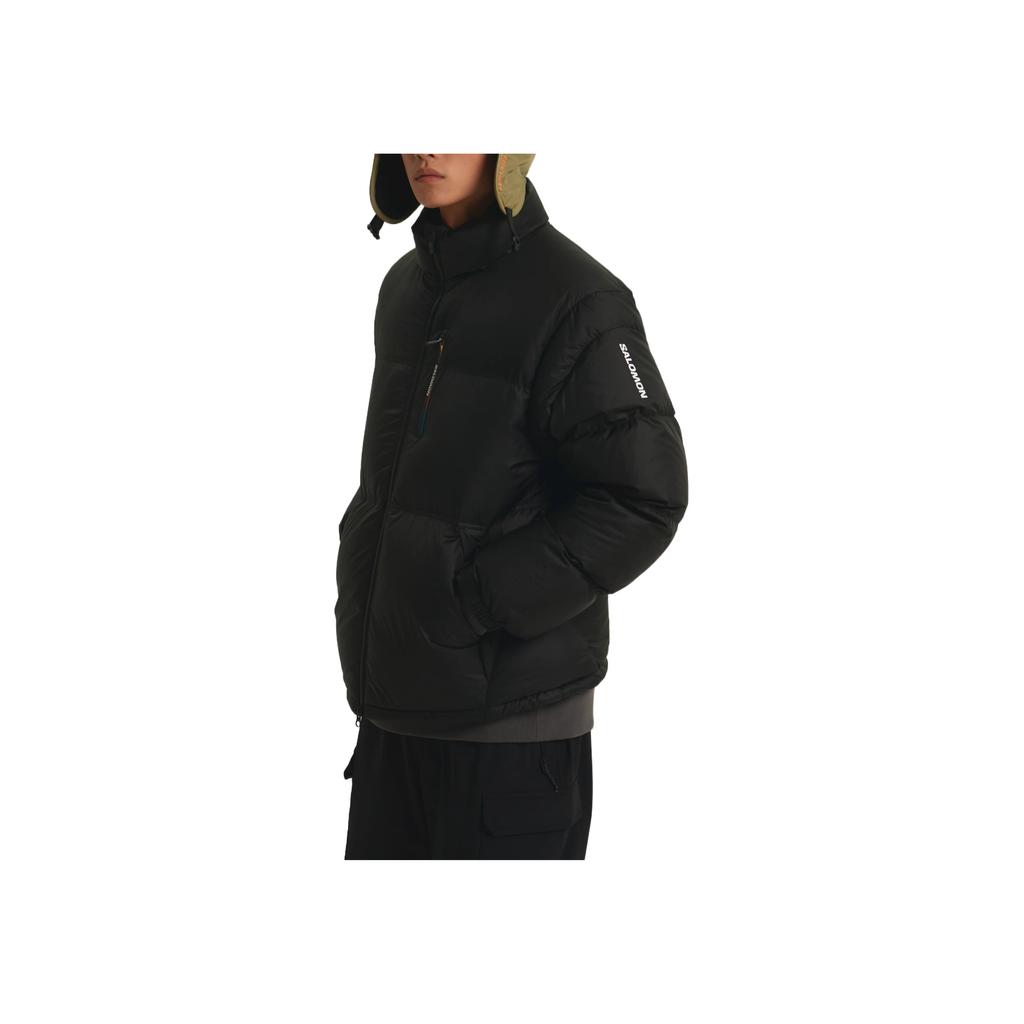 SALOMON Contour Down Jacket Men Outerwear Black C30031