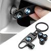 Car Accessories Metal Wheel Tire Valve Caps With Wrench Keychain For E46 E85 E60 F10 E39 F30 E36 F20 E87 E90 E70 X3 X5