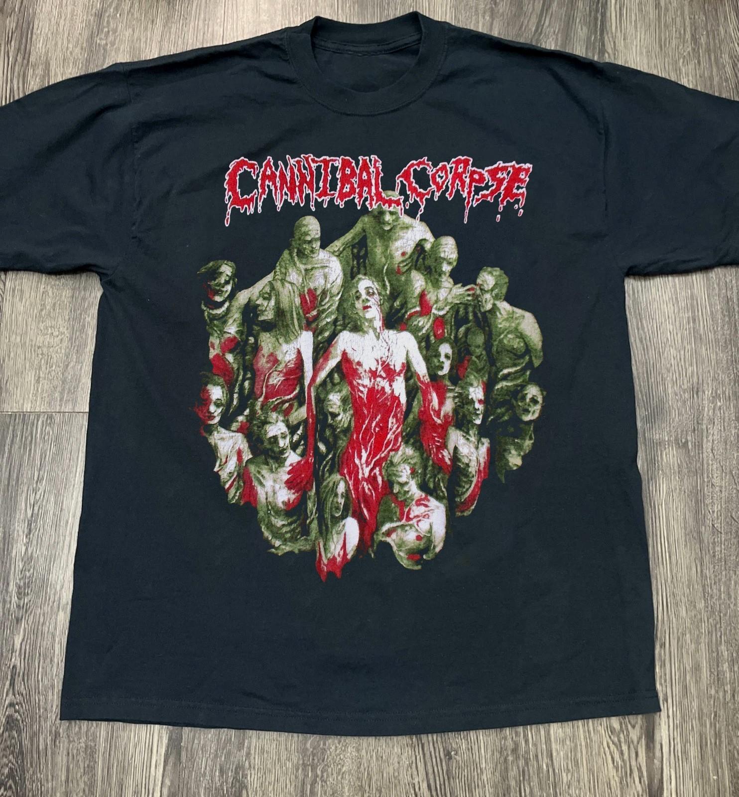 Vintage Cannibal corpse bleeding Gift For Fans Shirt YH15 S