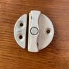 Marine Boat Door Catch Latch Stainless Steel Door Latch Round 45mm Twist Lock for Boat and External Cabinet