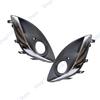 For Vauxhall Opel Corsa D 2011 2012 2013 2014 Car Front Bumper Fog Light Cover Fog Lamp Grille Frame 13286025 13344799