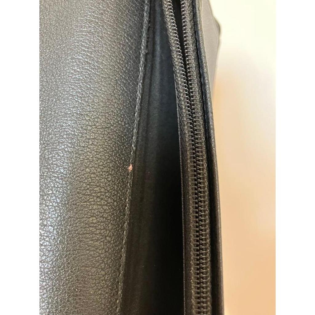 Used CHANEL Camellia Leather Wallet