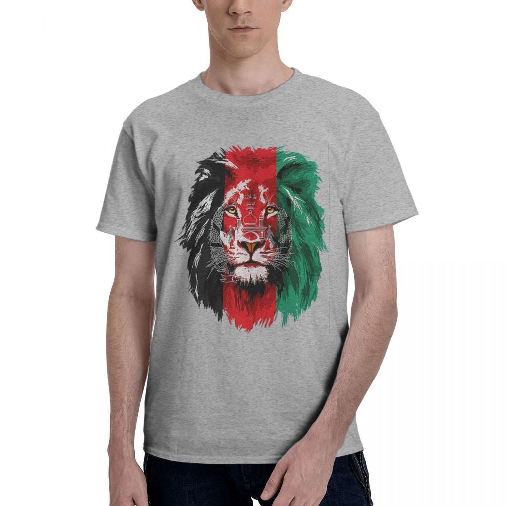 Drapeau de l'Afghanistan Lion 100% Coton Décontracté Respirant Confortable Vintage Maillots de Football 2025 Vêtements Homme