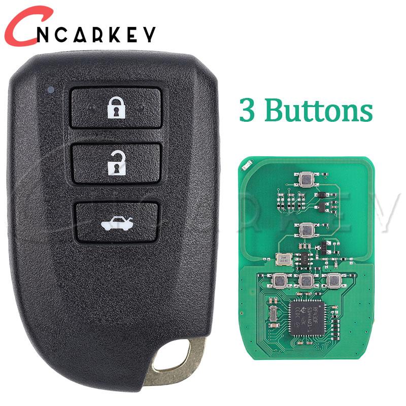 Car Remote Key Fob For Toyota YARIS L VIOS 2/3 Buttons 0010 0011 0182 312/314 433/434mhz 8A Chip P4 39 FCC BS1EW BS2ET Smart Key