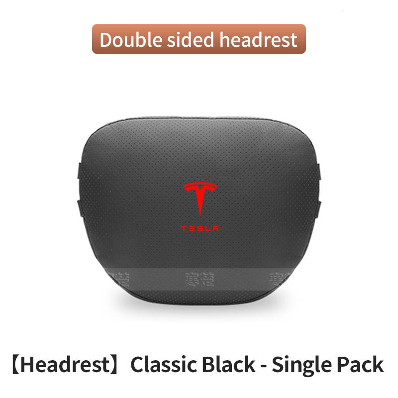 

Car Headrest Neck Support Seat Lumbar cushion Breathable Soft Neck Pillow Waist pad For Tesla Model 3 Model Y Model S Model X