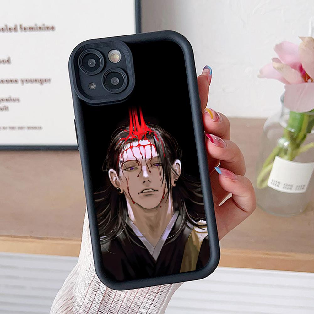 Jujutsu Kaisen Geto Suguru Phone Case for iPhone 17 16 15 14 13 12 11 Air Pro Max Plus Thicken TPU Colorful Cover Luxury Cover
