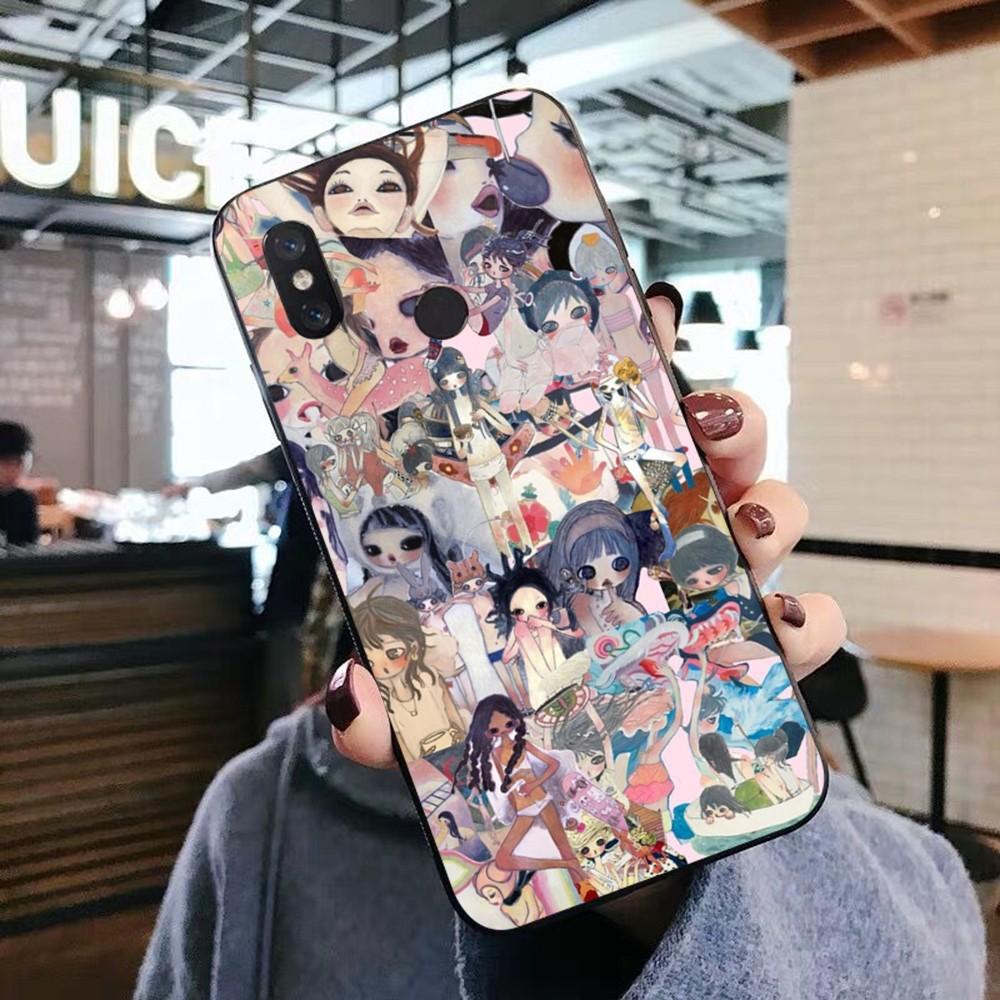 Aya Takano Phone Case For Xiaomi Mi 5X 8 9 10 11 12 Lite Pro 10T PocoX3pro PocoM3 Note 10 Pro Lite