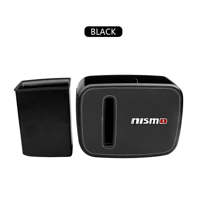 

Car seat trash can with paper box Pressing Type Trash Can Car Interior Accessories For Nissan Tiida Teana Skyline Juke X-trail
