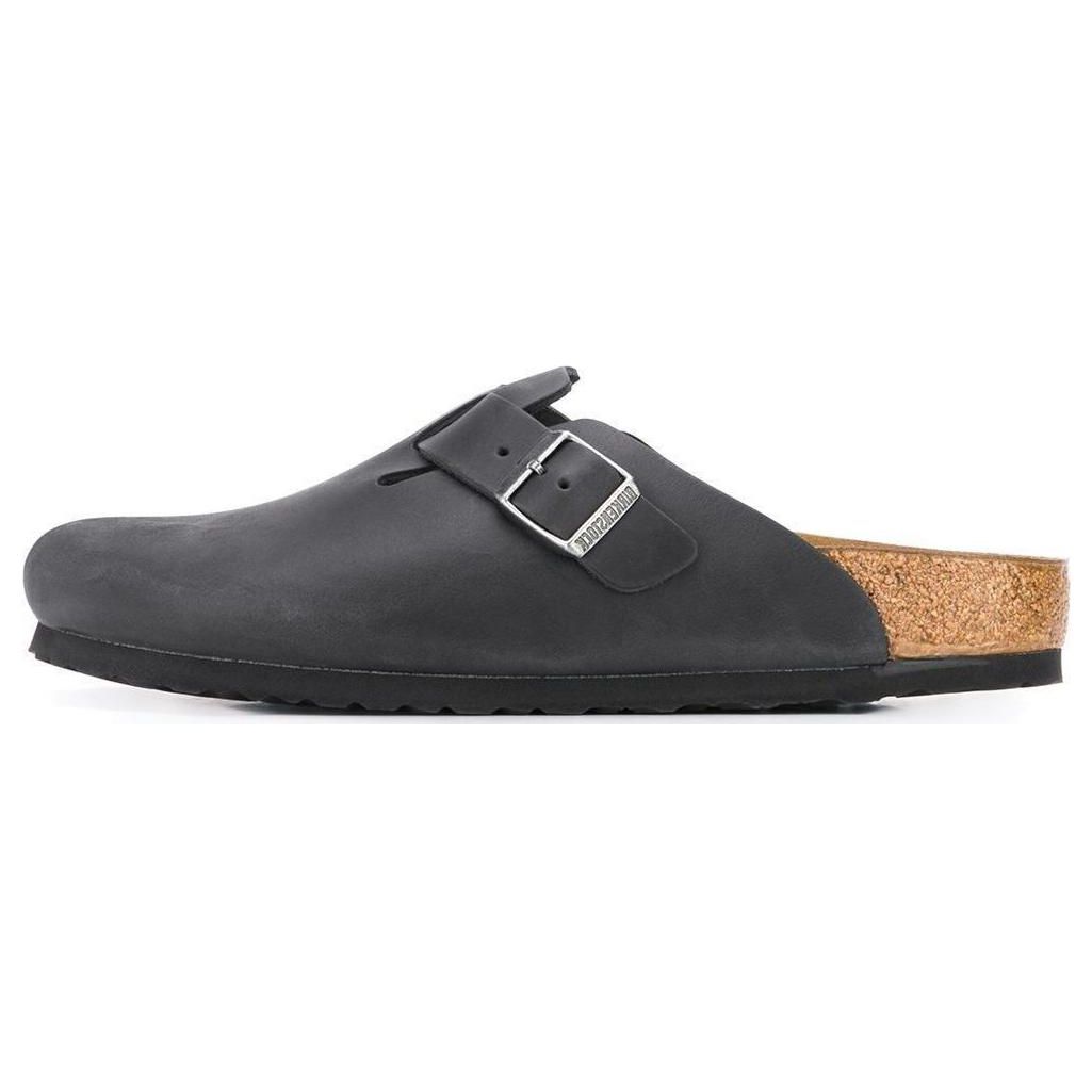 Birkenstock Soft Comfortable Thick Sole Breathable Shoes Unisex Sandals Black 0059463 36