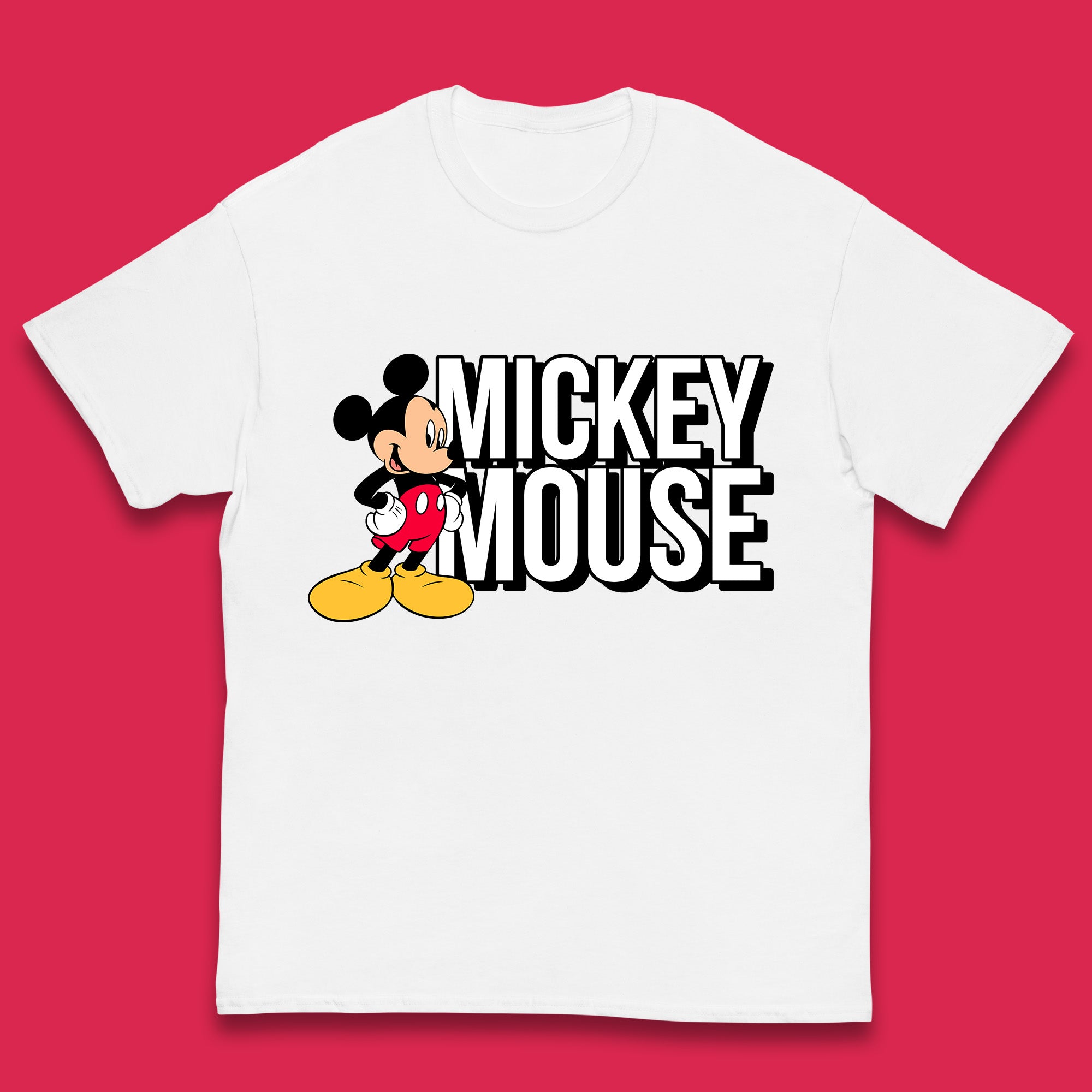 Disney Mickey Mouse Cartoon Character Disneyland Walt Disney Vacation Trip Disney World Kids T Shirt 150