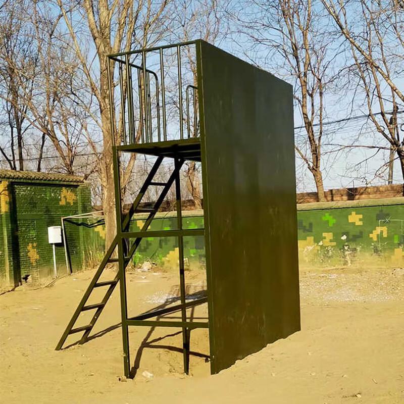 Four-Meter Wooden Climbing Wall