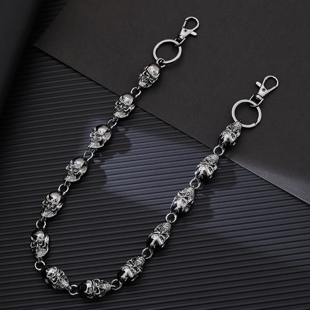 Fashion Metal Waist Chain Skull Punk Metal Waist Chain Body Chain Accessory Jewelry