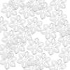 Set di 100 Fiori Decorativi in Filigrana Metallica per Scrapbooking Colori Assortiti Connettori Accessori per la Creazione di Gioielli