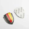 Autocollant de Voiture Métallique 3D Italie France Allemagne Angleterre Amérique Drapeau Emblème Badge Décalcomanies