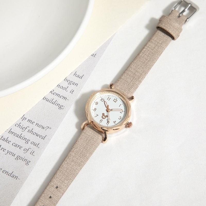 Mickey Mouse Student Women Quartz Watch With Decor For Children