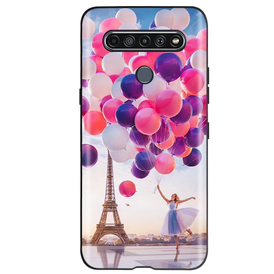 Per Custodia LG K51S 2020 Cover Carina Stampata con Farfalle Per LGK51S LM-K510 Custodia Morbida Per LG K41S LM-K410 Funda su LGK41S K 41S Bumper