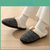Comfort Home Mens Cozy Fluffy Slippers Antiskid Soles Slipon Indoor Warm And Winter Shoes