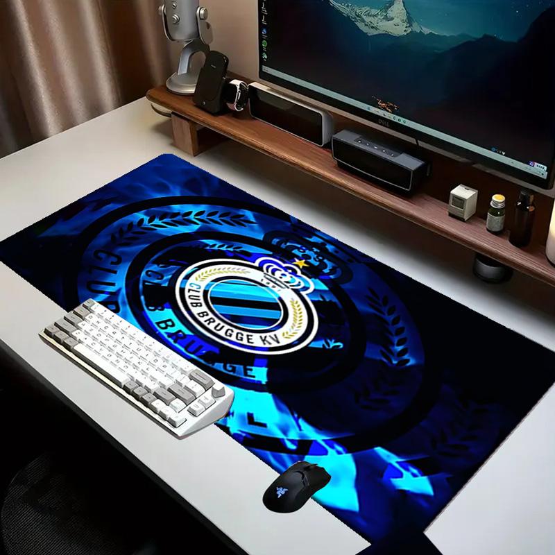 Golden Club Atletico Emblem   Mouse Pad Office Desk Mat, Gaming Mouse Pad Mousepad, Keyboard pad,Heavy-Duty Non-Slip Rubber Backing, Gift
