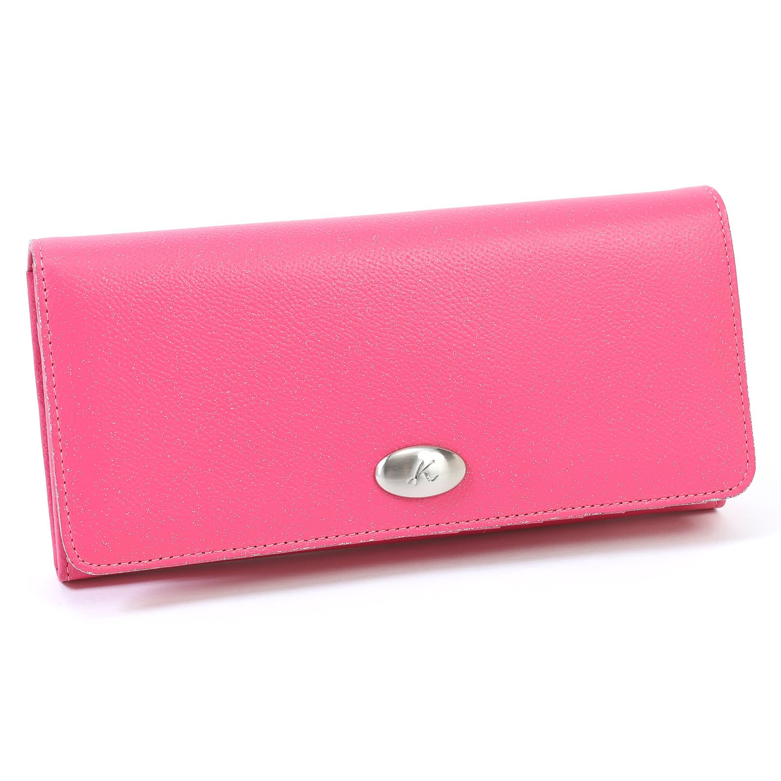

Glitter Long Wallet ZH0463 Rose 74741 [Kitamura] Women s [Red]