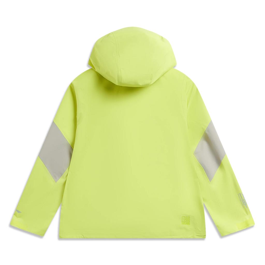 Li-Ning Outdoor CF Water Resistant Windproof Single Layer Jacket Women Jackets Yellow Lime-Green AEMW014-4