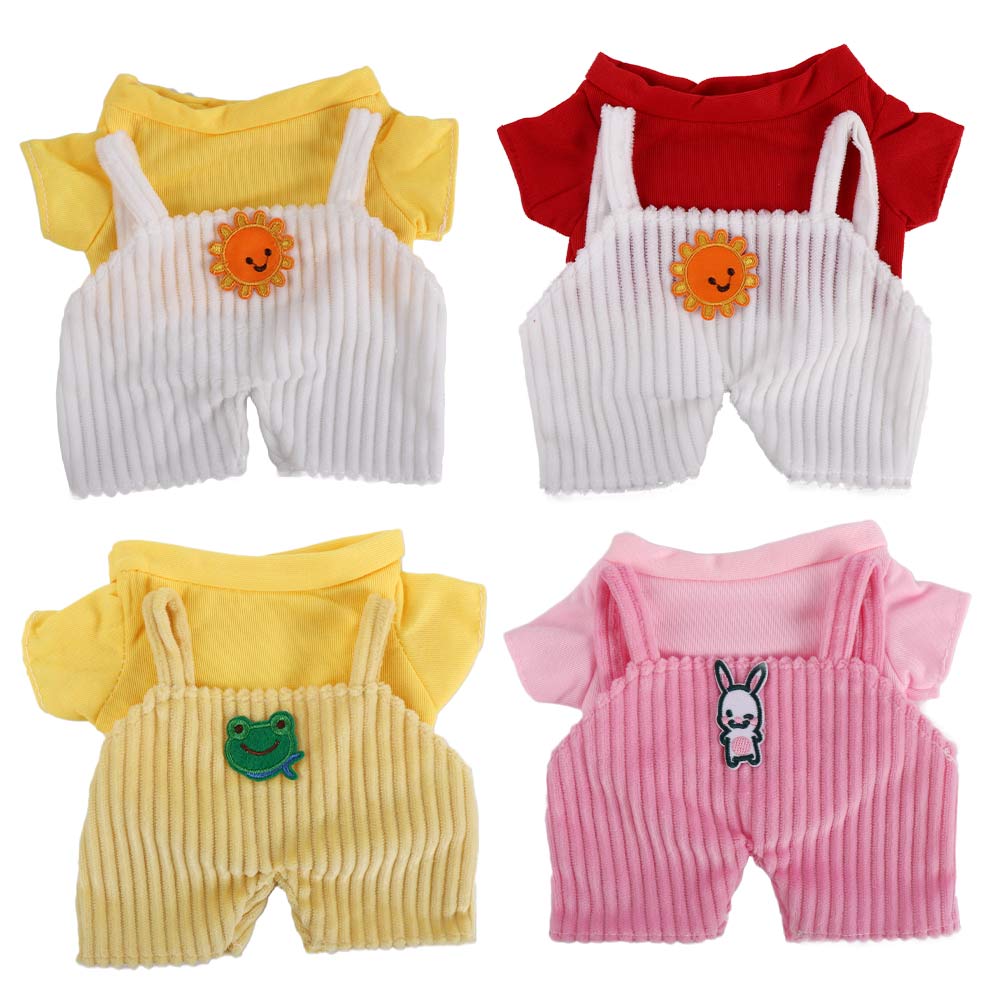Plush Toy Animal Dolls Ducks Doll Clothes Yellow Duck Clothes Plush Doll Clothes LaLafanfan Clothes