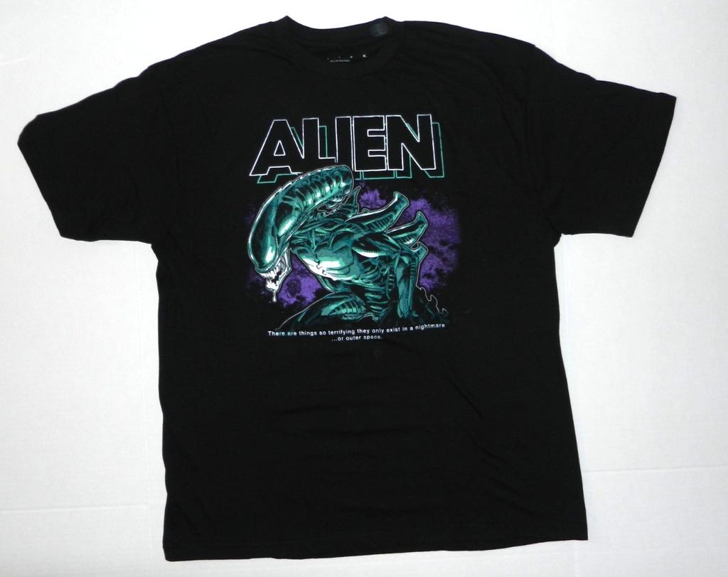 Alien There Are Things So Terrifying ... Black T-shirt New