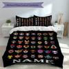 3pcs Custom Name Kamen Rider Decade Set,Includes 1 Duvet Cover and 2 Pillowcases,All-season Bedroom Decor
