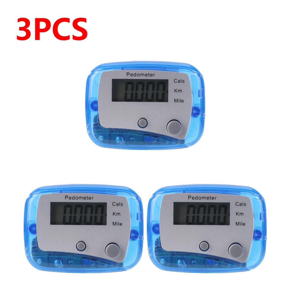 Walking Pedometer Electronic Pedometer Multi-Function Walking Step Counter Mile Kilometer Calorie Calculation for Outdoor Sports