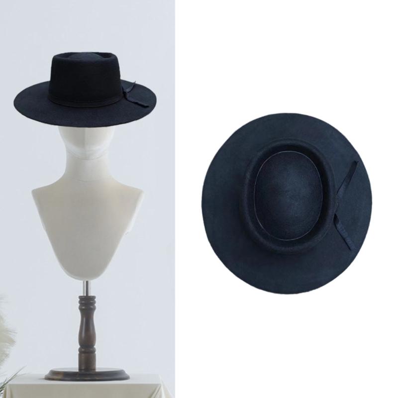 Dramatic Performances Hat Fancy Dress Hat Artistic Youth Hats Vintages Western for Every Occasion