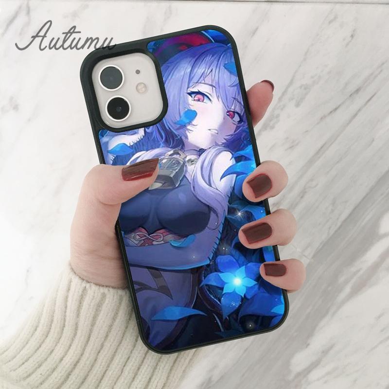 Genshin Impact GanYu Phone Case for iPhone 11 12 13 14 Pro Max Mini X XR XS SE 2020 6S 7 8 Plus Samsung Galaxy S21 S22 Shell