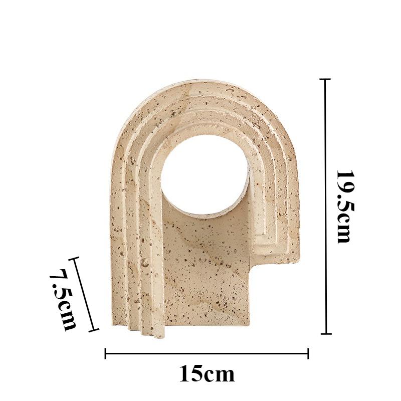 

Resin Sculptures Geometric Irregular Ornament Modern Abstract Artist Ornaments Living Room Aesthetic Decoration Accessories