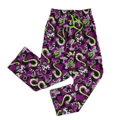 Beetlejuice Unisex Adult All-Over Print Sandworm Lounge Pants