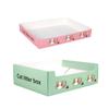 Foldable Cat Litter Basin Waterproof Cat Bedpan Disposable Cat Litter Box  For Dogs Cats