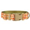 Dog Lovely Pumpkin Collar Leash Comfortable Dog Collar Leash for Medium Dogs Leash Harvest Theme Leash