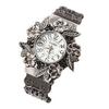 Retro Carved Women's Quartz Bangle Watch