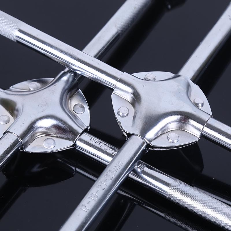 Extended Labor-Saving Cross Tire Socket Wrench