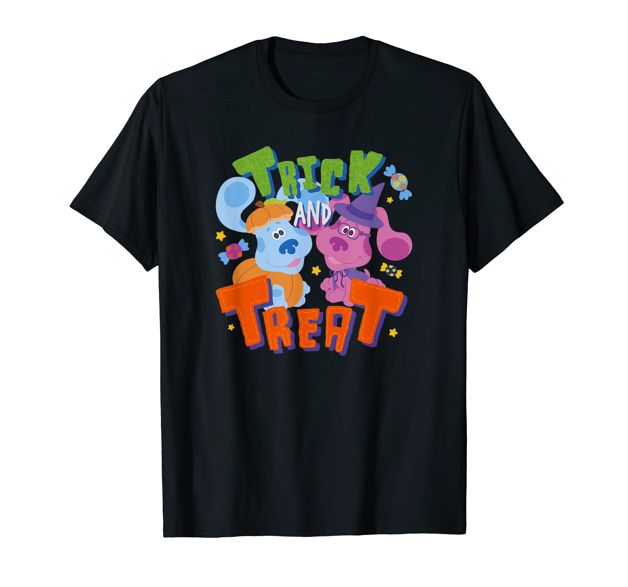 

Blue s Clues & You Halloween Blue Trick or Treat T-Shirt