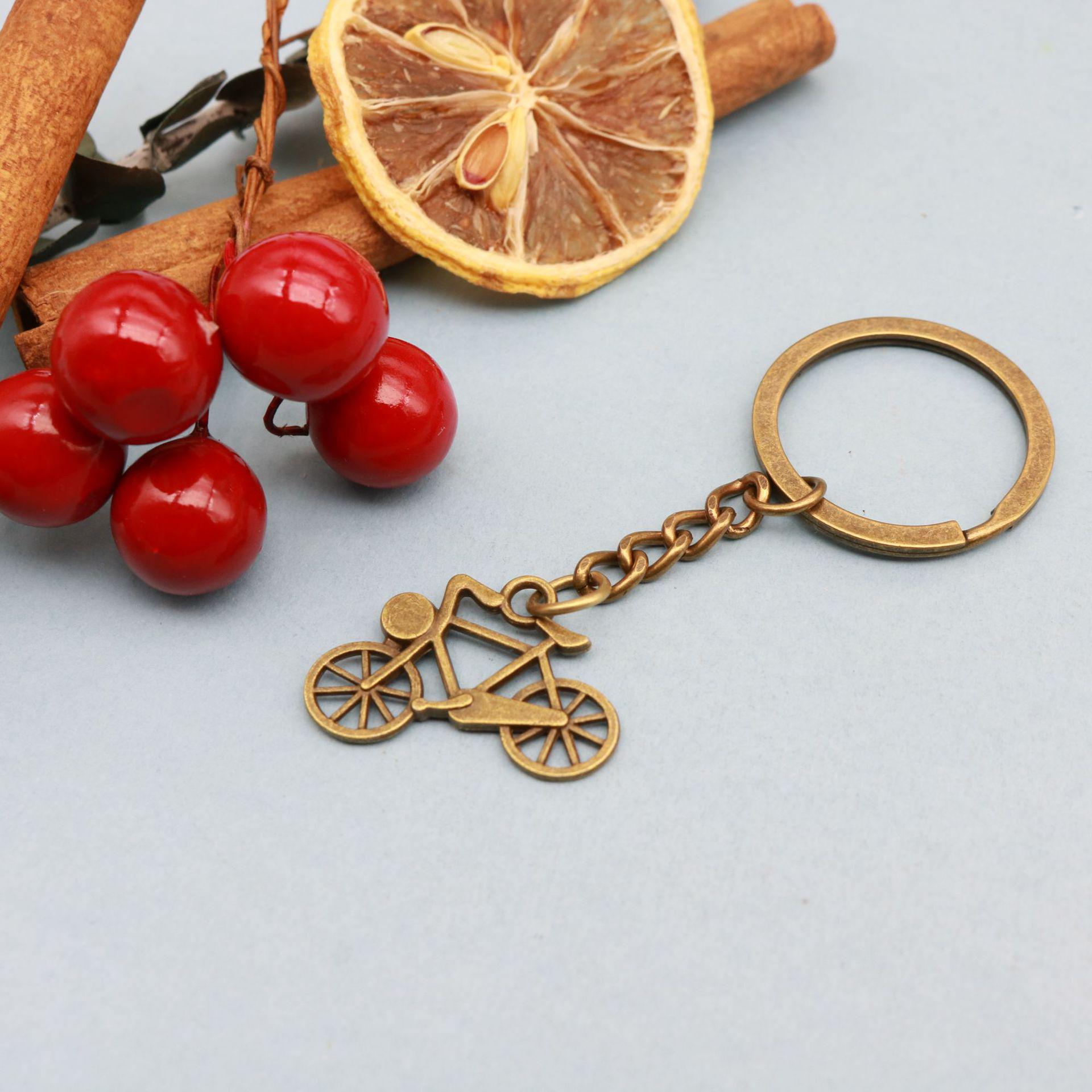 Trendy Bicycle & Motorcycle Keychain Pendant