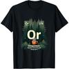 OR Memento Periodic Table Element Oregon Souvenir T-Shirt