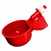 Automatic Chicken Water Dispenser, Poultry Waterer for Duck Goose Quail, Floor Standing Chook