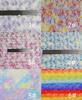 Available: Tie-Dye Rose Velvet Circle Flower Print Bag for DIY Clothing and Toy Projects