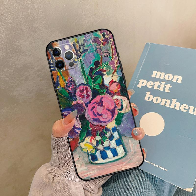 Henri Matisse Art Painting Case For iPhone 17 Air 16 15 14 13 11 12 Pro Max 13 mini XR 15 16 Plus 16e Back Cover Shell