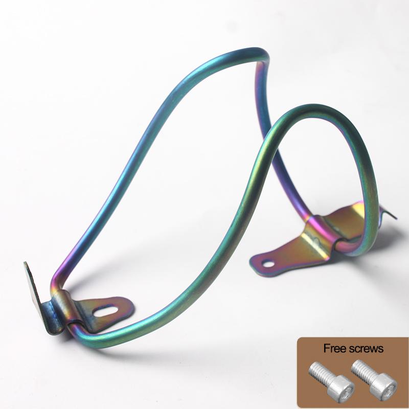 Titanium Alloy Bike Water Bottle Holder Road Mountain  Bicycle Cup Holder High Strength Cycling Water Bottle Cage MTB Part