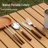 Portable 304 Stainless Steel Camping Chopsticks Set