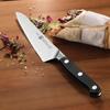 Couteau modèle chef dentelé série ZWILLING PRO lame 14cm Noir